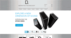 Desktop Screenshot of definitivespeakers.com
